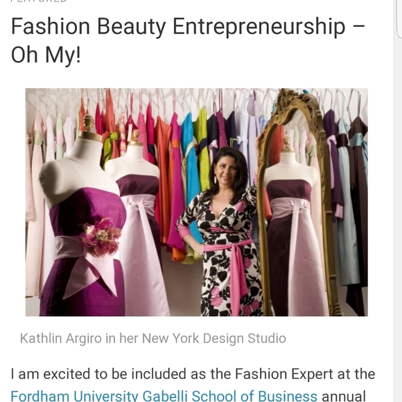 Designer Kathlin Argiro Embroidered Dress - Picture 15 of 17